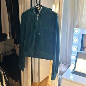 Juicy Couture zip up sweatshirt